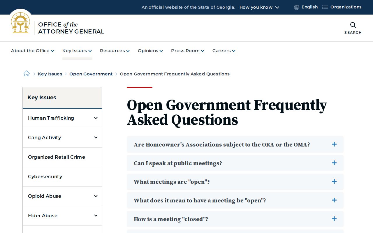 Monroe County court records Georgia open records FAQ